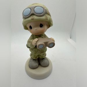 Precious Moments Female Army Figurine